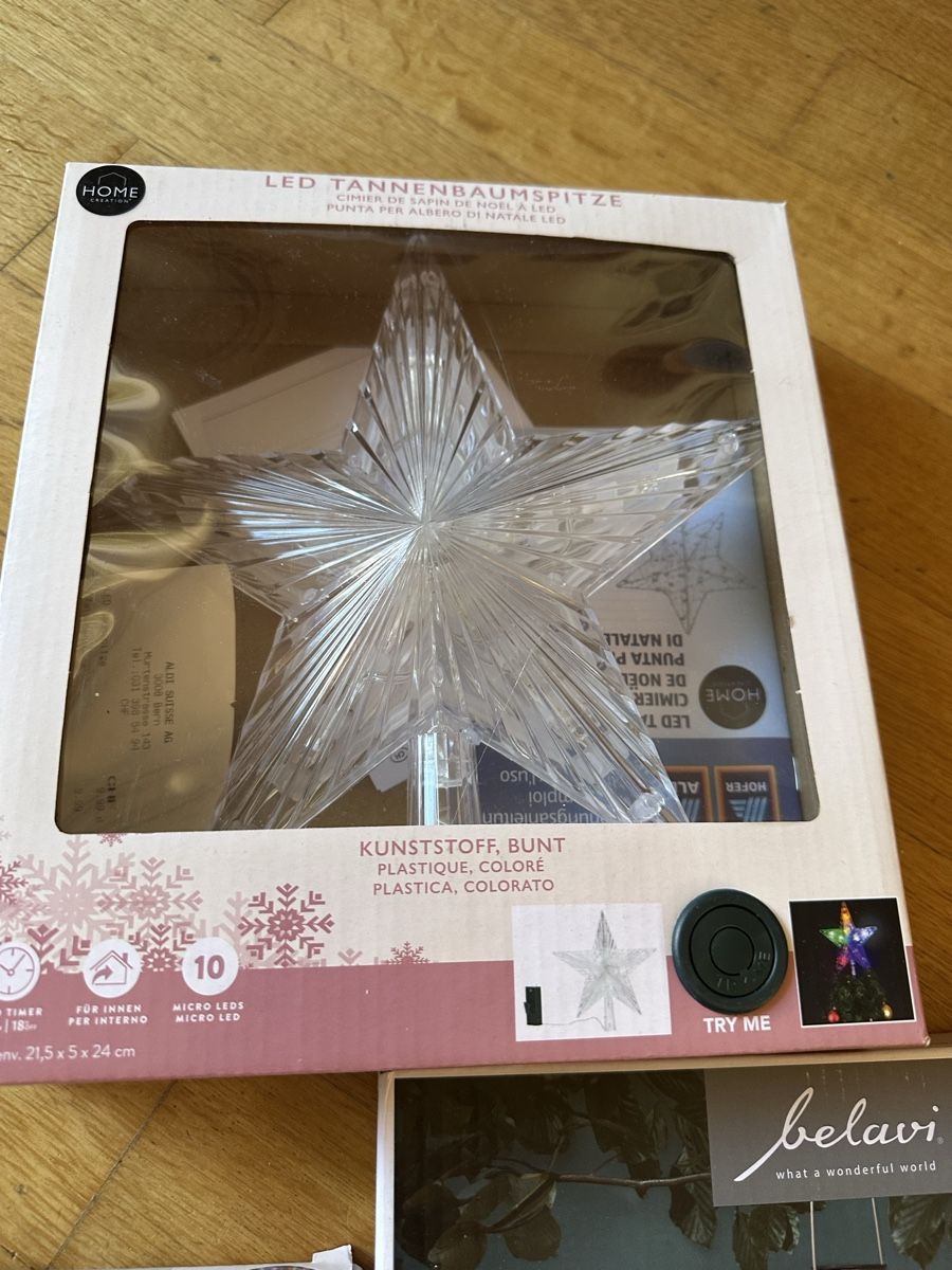 Tutte le decorazioni: LED Set 3 tlg – Nuovo (secondo la descrizione) da Bern venduto da womiman 3