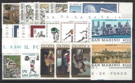 SAN MARINO 1980 JAHRGANG LUXUS MNH/**
