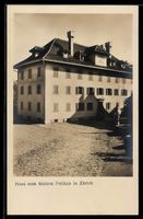 AK Zürich, Haus zum hintern Pelikan