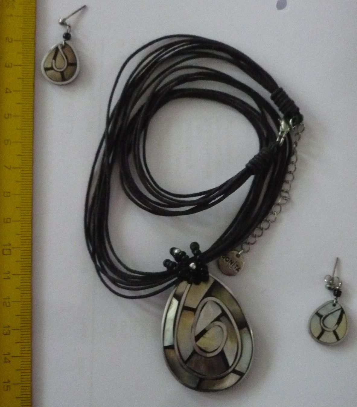 Catenine: Kette mit Ohrringen – Nuovo (secondo la descrizione) da Ruggell venduto da Dolce9