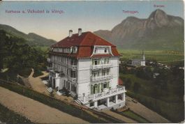 Wangs SG Kurhaus+ Volksbad, Gonzen 1920 sehr gut erhalten