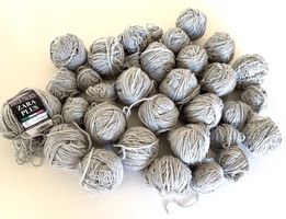 Merino Wolle ZARA PLUS hellgrau - 1'169 g