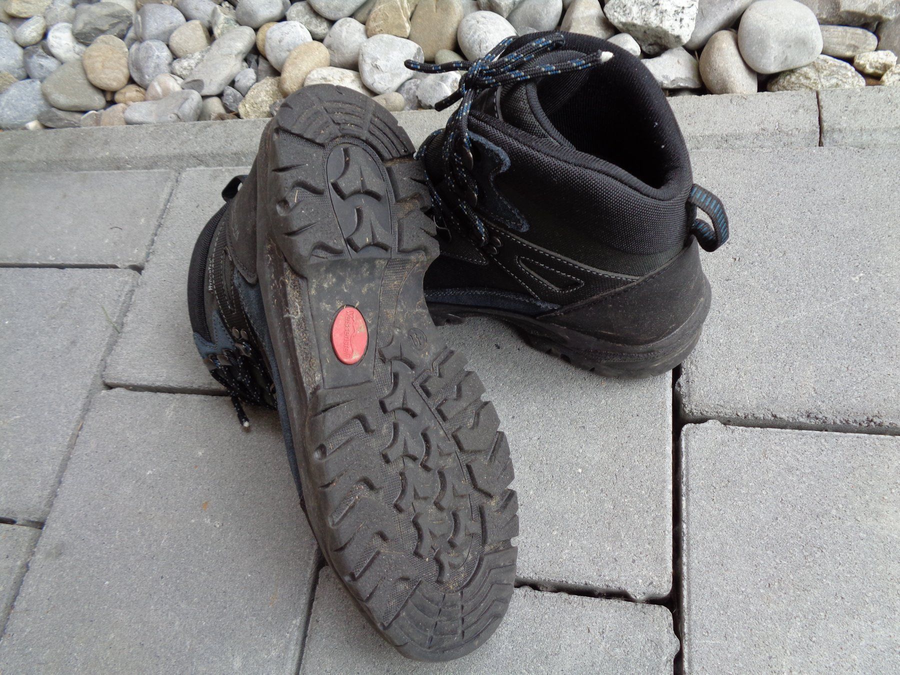 Scarpe da uomo: Weissenstein Wanderschuhe grau-blau Gr. 41 - 210866 – Usato da Küssnacht am Rigi venduto da Schuhe-Secondhand 2