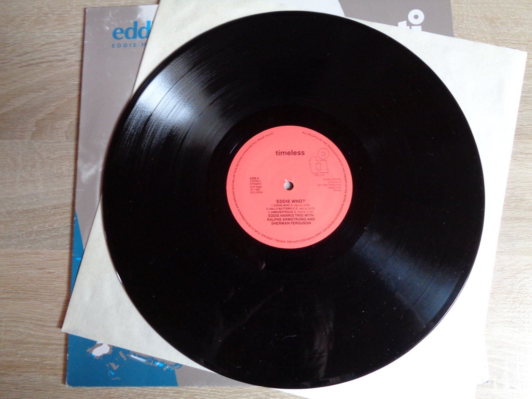 Schallplatten: EDDIE HARRIS - EDDIE WHO ? – Gebraucht aus Weiningen ZH von Princebebe 3
