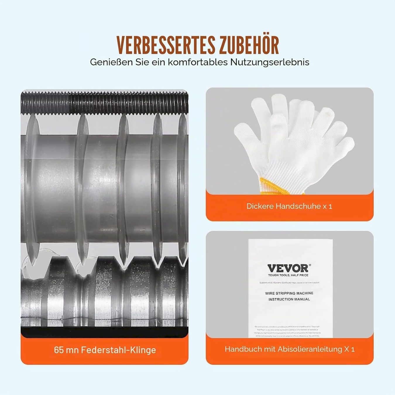 Tutte le macchine: VEVOR Kabelabisoliermaschine – Nuovo e nell'imballaggio originale da Bottighofen venduto da zaap 6