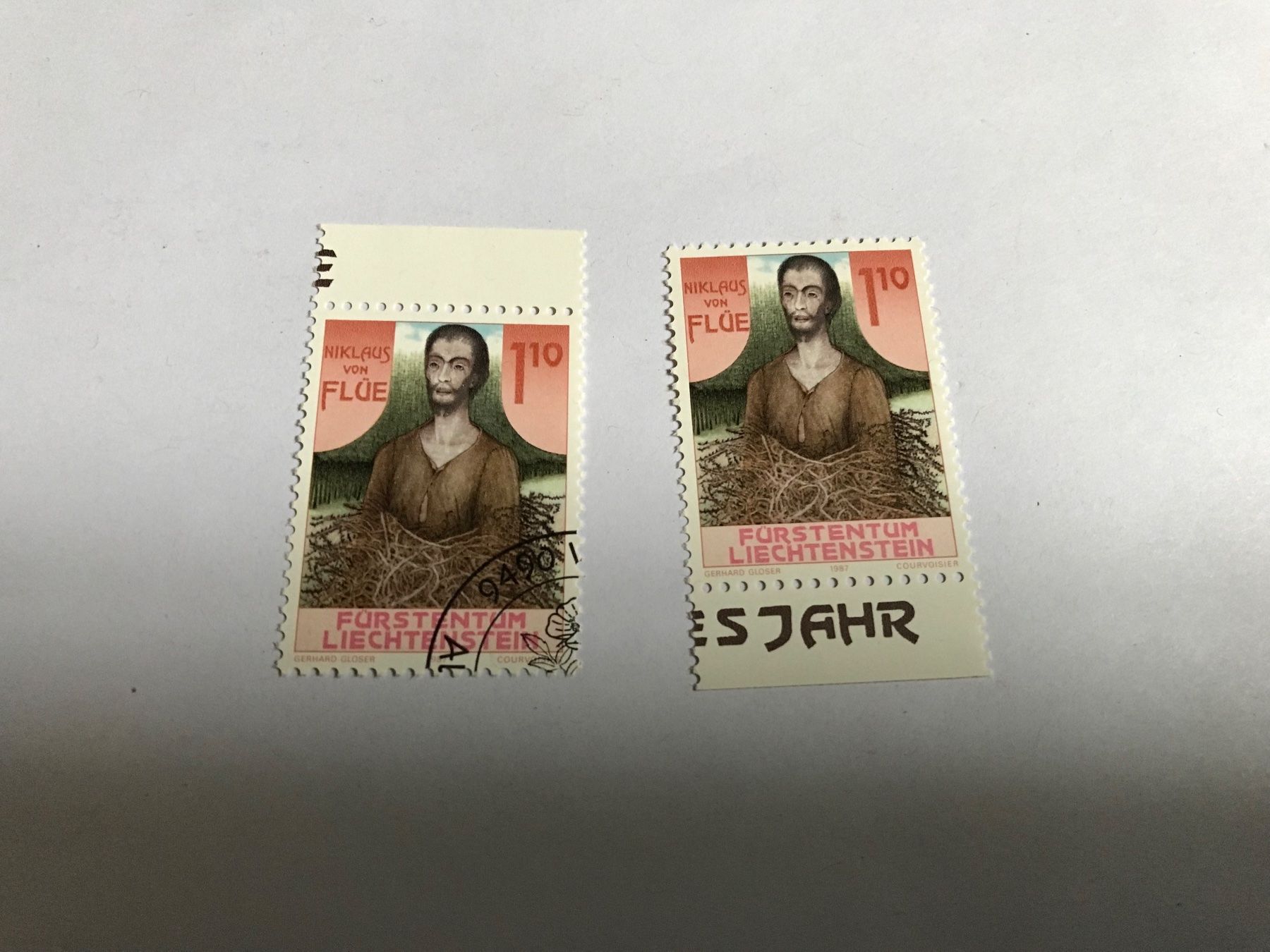 Tutti i francobolli: briefmarken FL 1987, gestempelt/ungestempelt – Usato da liestal venduto da makai05