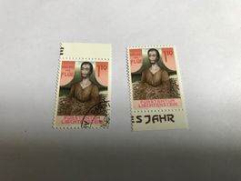 briefmarken FL 1987, gestempelt/ungestempelt