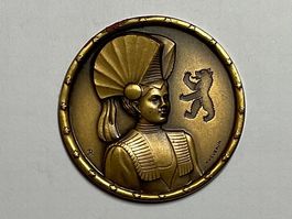 Antike Medaille Appenzell Inner  Rhode Kostüm, siehe scan