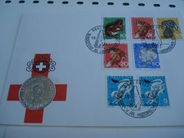 Sonderbrief 1967 1. Bundesfeier Rütli, Brief Henry Guisan