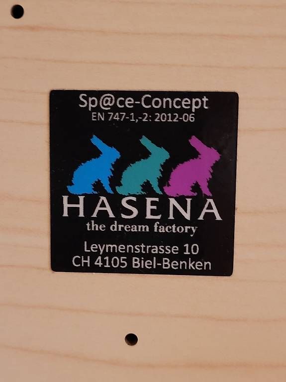 Hasena Letti: Hochbett Space Comfort von Hasena – Usato da Veltheim AG venduto da trixw28 1