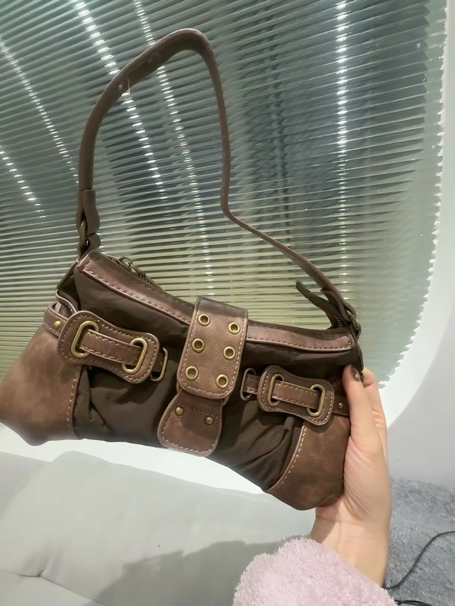 Borse da donna: Vintage Y2K Chic Brown Hobo Bag – Nuovo (secondo la descrizione) da Zürich venduto da rob_n7vd 1