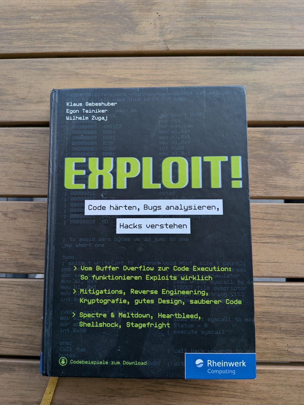 Bücher: Cybersecurity Buch Exploit! – Gebraucht aus Altstätten SG von aal_j768