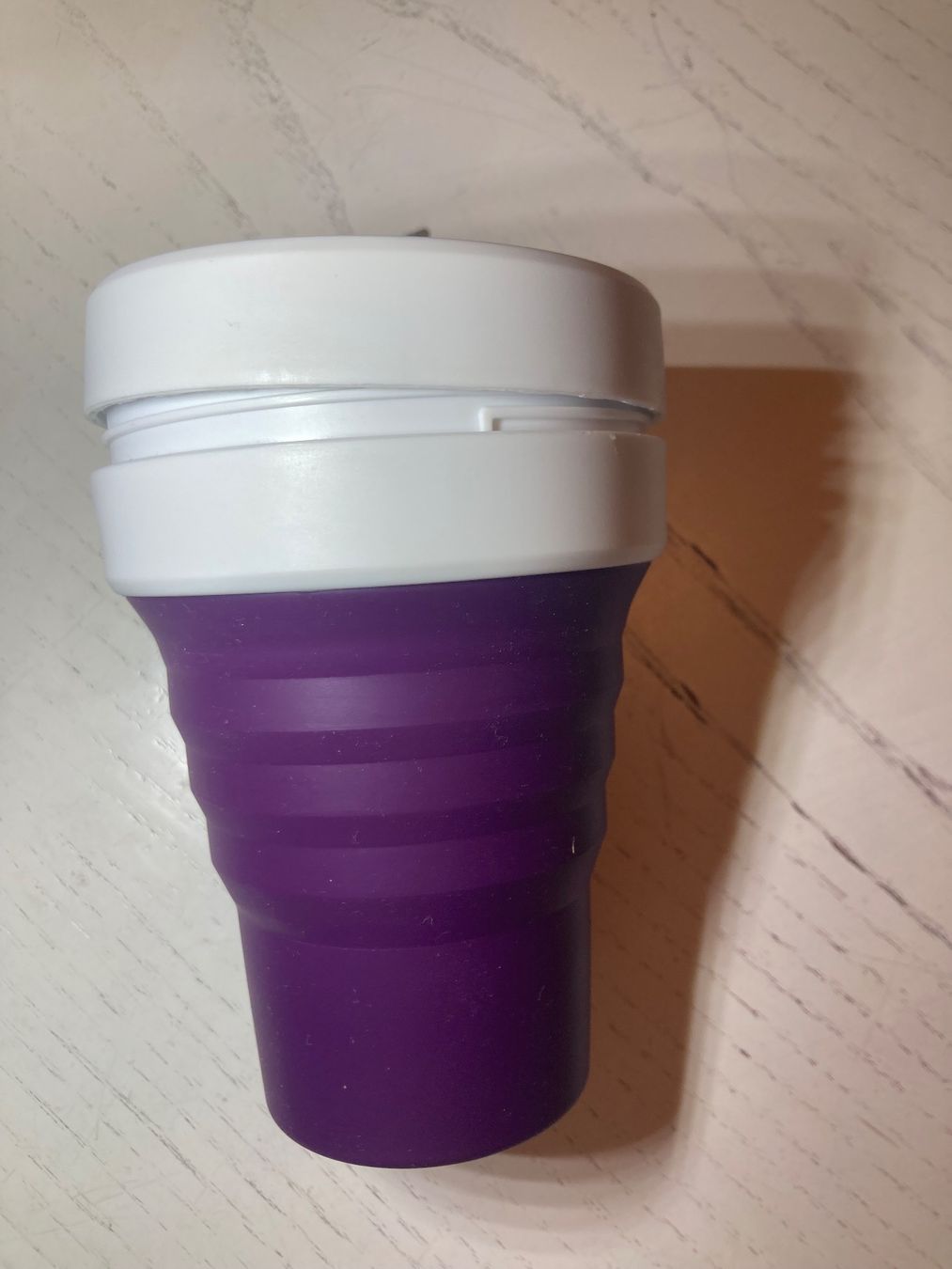 Tassen: Stojo Collapsible Coffee Cup, Purple, 355ml – Gebraucht aus Zürich von sele_x 1