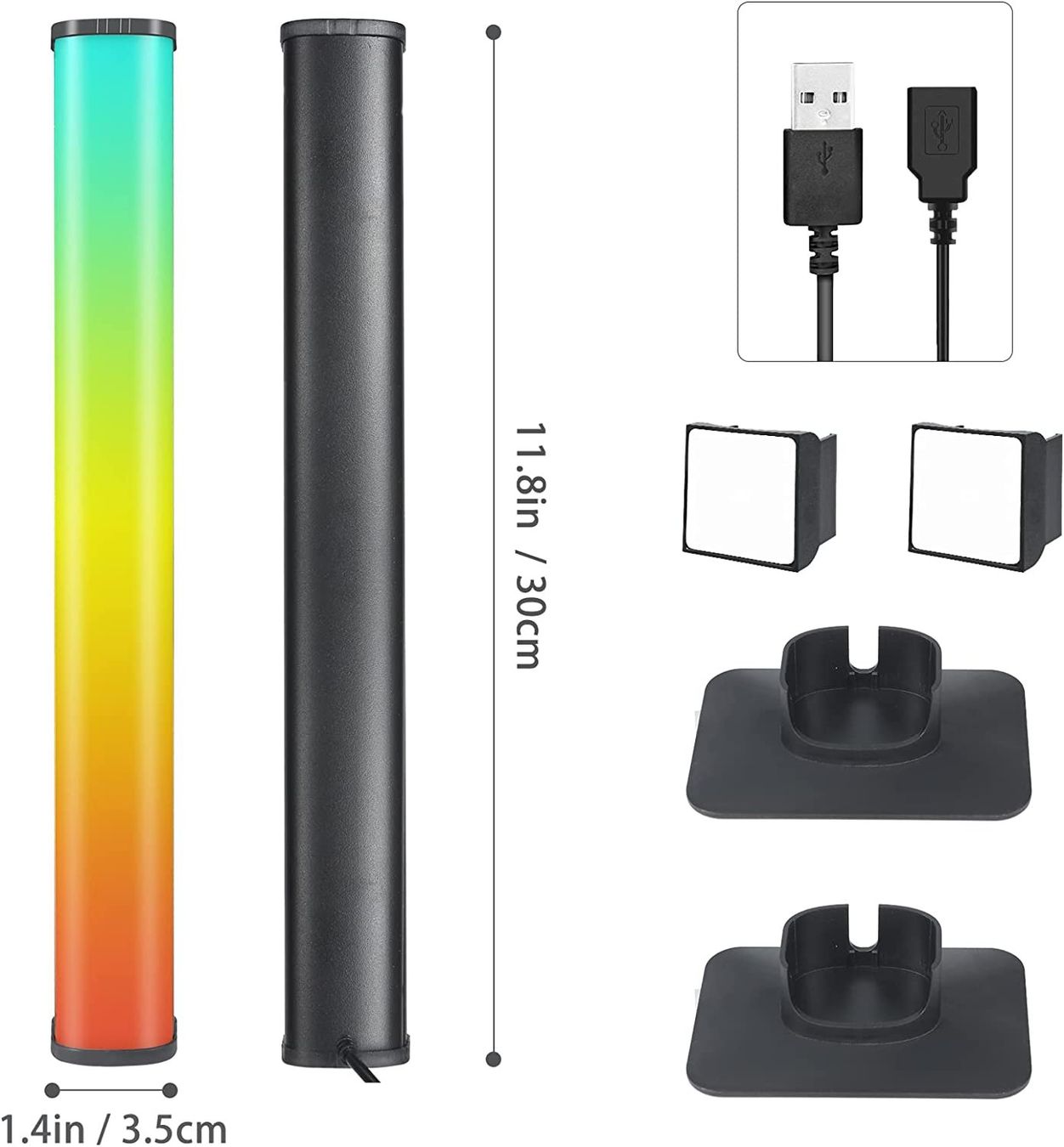 Lampes: LED Lightbar, 2stk Smart RGB – Neuf avec emballage d'origine à Nuglar par SaleRitter 5