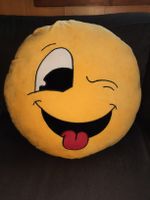 Zierkissen Plüschkissen Emoji Smiley