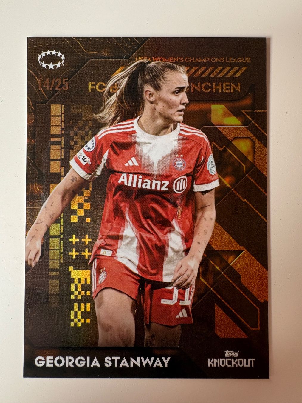 Topps Carte collezionabili: Topps Knockout UWCL Georgia Stanway /25 – Nuovo (secondo la descrizione) da Kiesen venduto da jan_siegenthaler