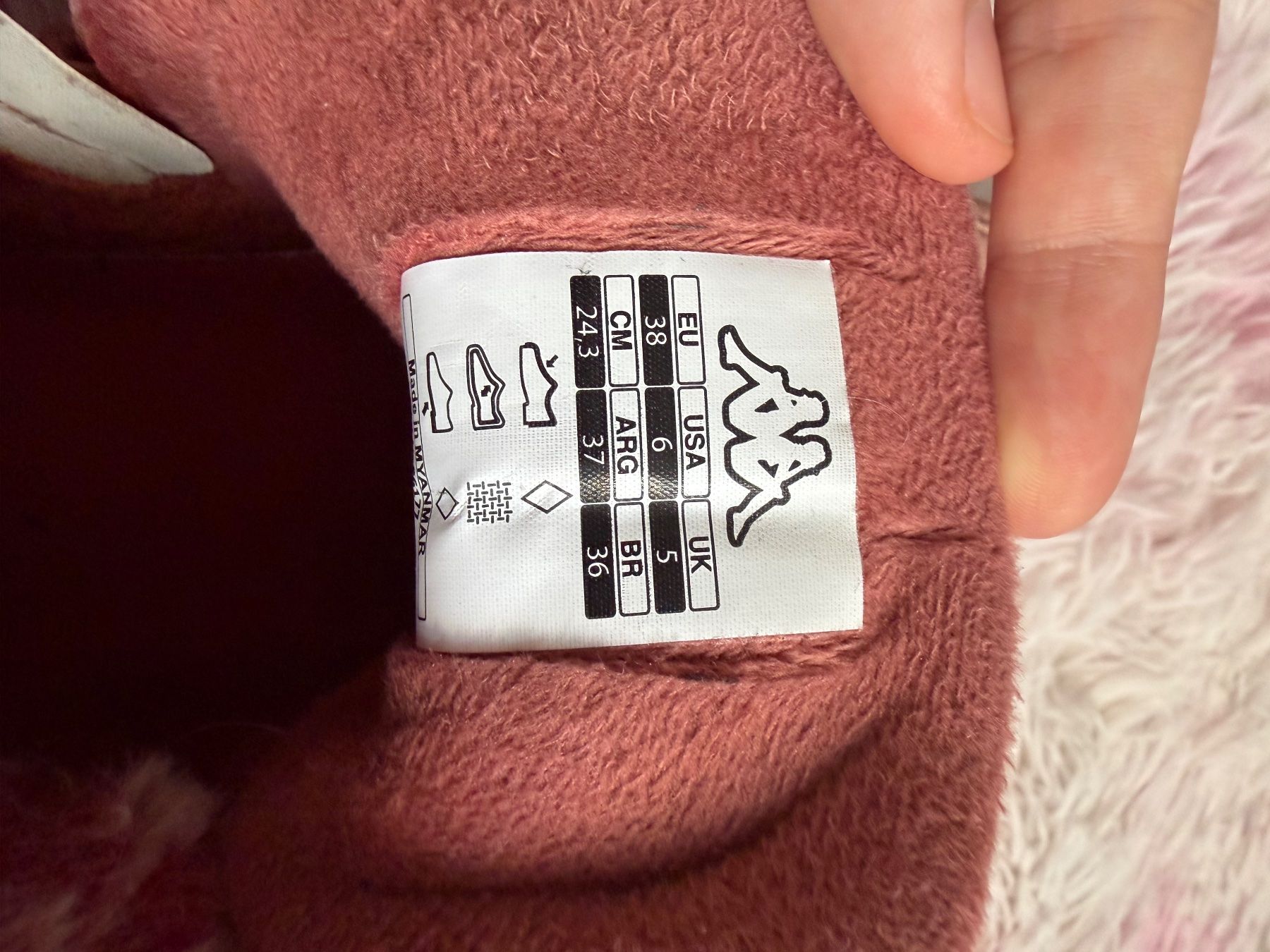 Kappa Scarpe da donna: Baskets Kappa roses avec fourrure taille 38 – Usato da Villeneuve VD venduto da jxste_dani 3