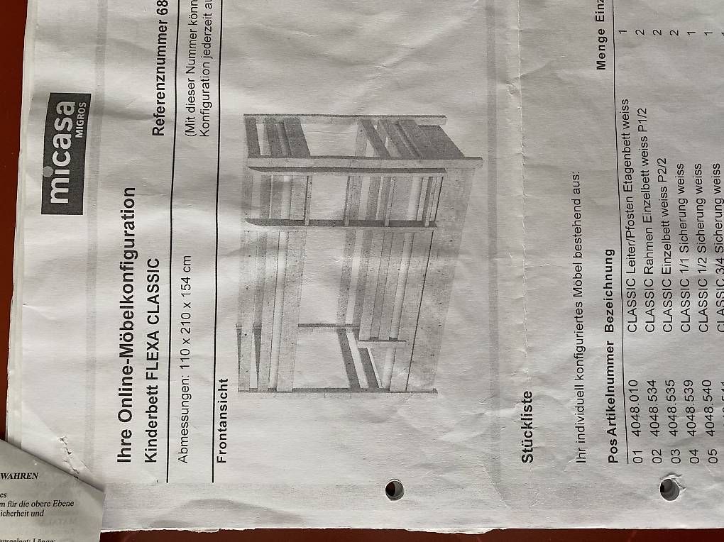 Letti: Kinderbett FLEXA CLASSIC – Usato da Gutenswil venduto da Thera81 3