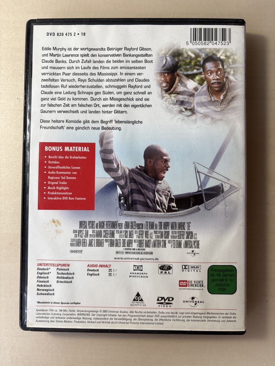 Tutti i DVDs: Lebenslänglich (0105) – Usato da Ruswil venduto da Slivio_ 1