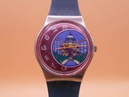 Swatch Gent "DEHLI" GX125, 1992, neue Batterie