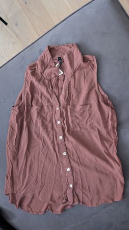 ärmellose Bluse