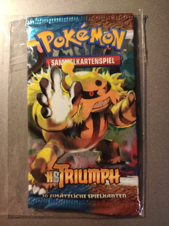 Pokemon Booster HS Triumph (Neu und originalverpackt) in Winterthur für ...