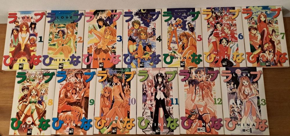Fumetti: Love Hina: Manga Serie, Ken Akamatsu – Usato da Basel venduto da Patiscat