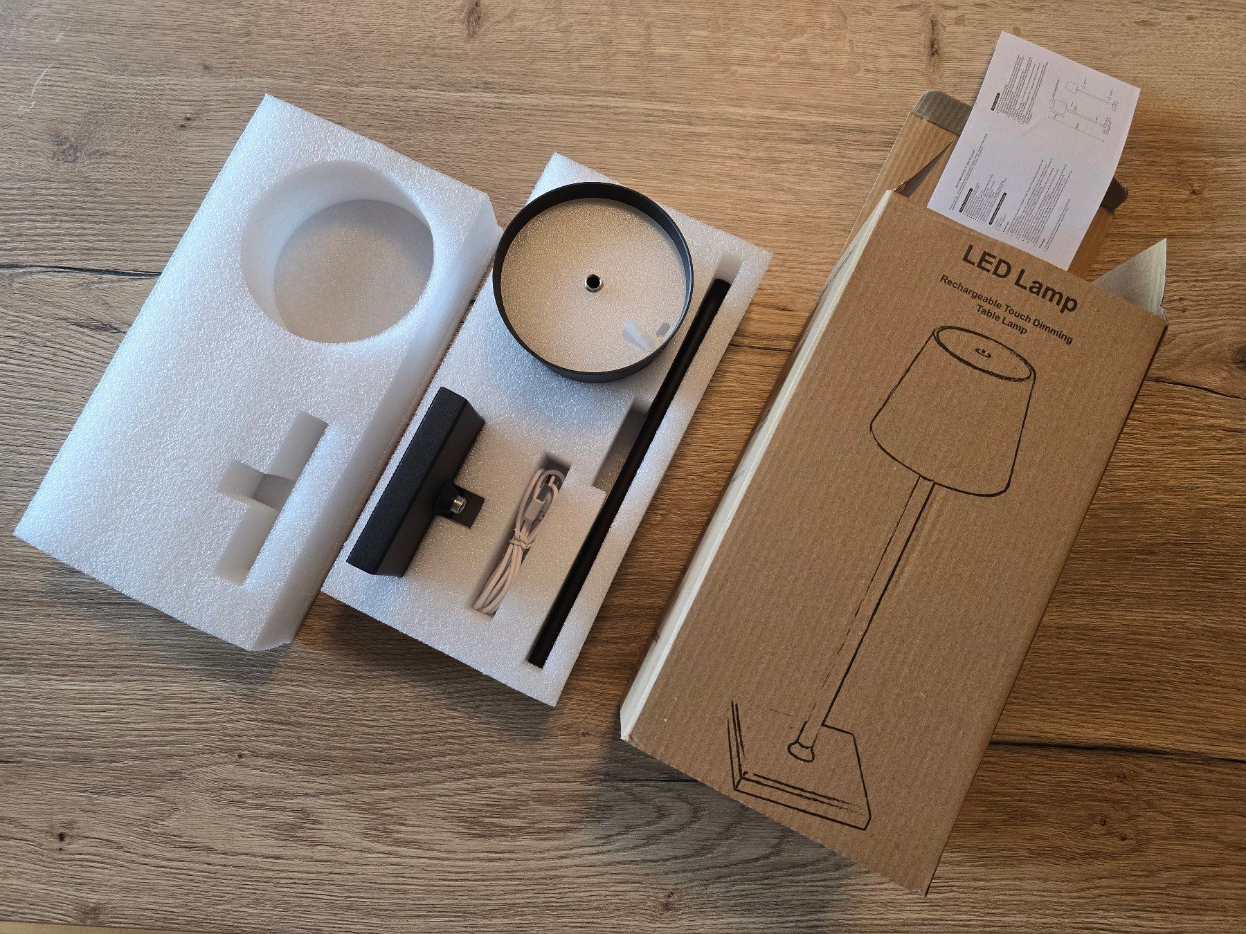 Lampade: LED Tischlampe – Nuovo e nell'imballaggio originale da Walzenhausen venduto da spark20 3