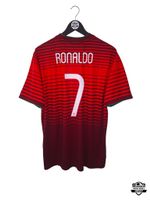 RONALDO #7 Original Portugal 2014-15 Home Trikot