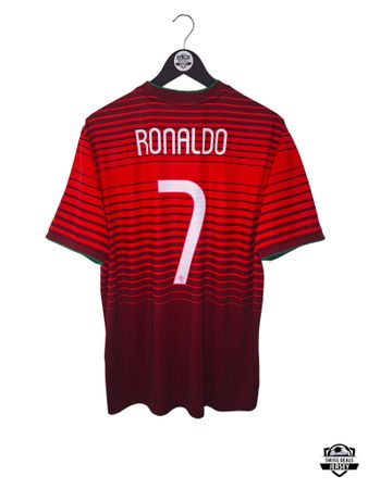 RONALDO #7 Original Portugal 2014-15 Home Trikot