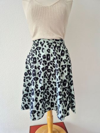 MAISON SCOTCH ROCK JUPE S XS MIAMI DECO , TOP ZU SHIRT BLUSE