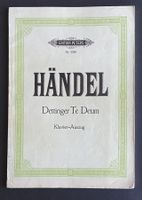 Notenbroschüren Klassik  Händel "Dettinger Te Deum"