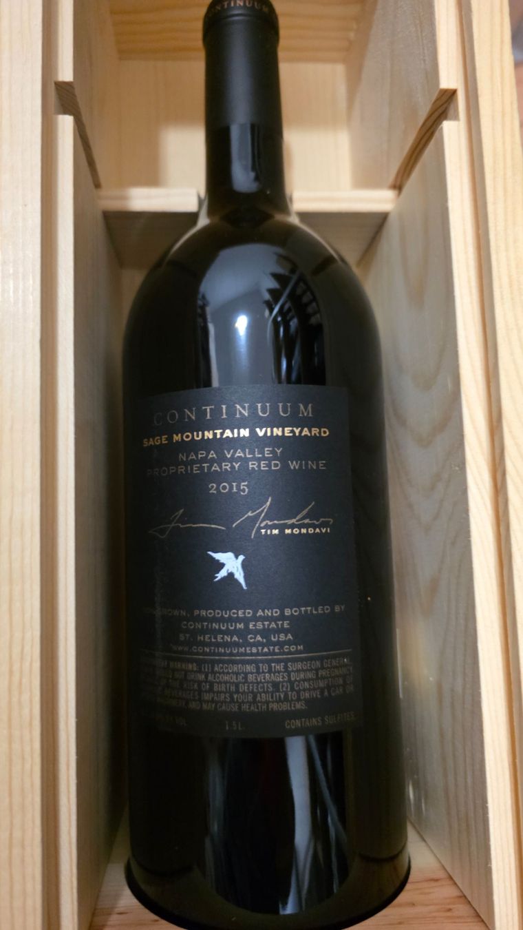 Vino: Continuum 2015 - Magnum 1.5L – Nuovo e nell'imballaggio originale da Steinmaur venduto da Mediascan 1