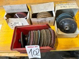 Posten mit Div. Polierscheiben (Lot 102) 6374 Buochs