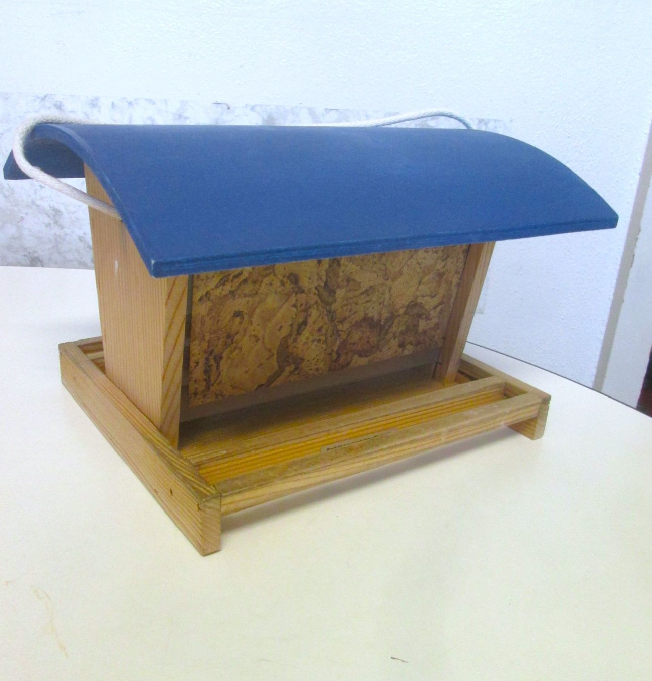 Casette per uccelli: Vogelfutterhaus aus Holz – Usato da Sementina venduto da babucia
