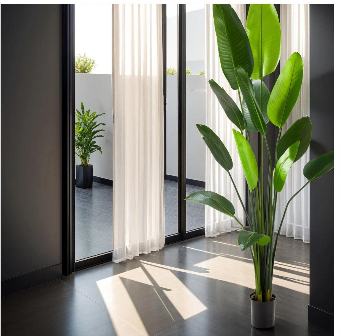 Piante & sementi: Künstlicher Paradiesvogelbaum Tropic 160 cm – Nuovo (secondo la descrizione) da Steinhausen venduto da Retourenprofis 1