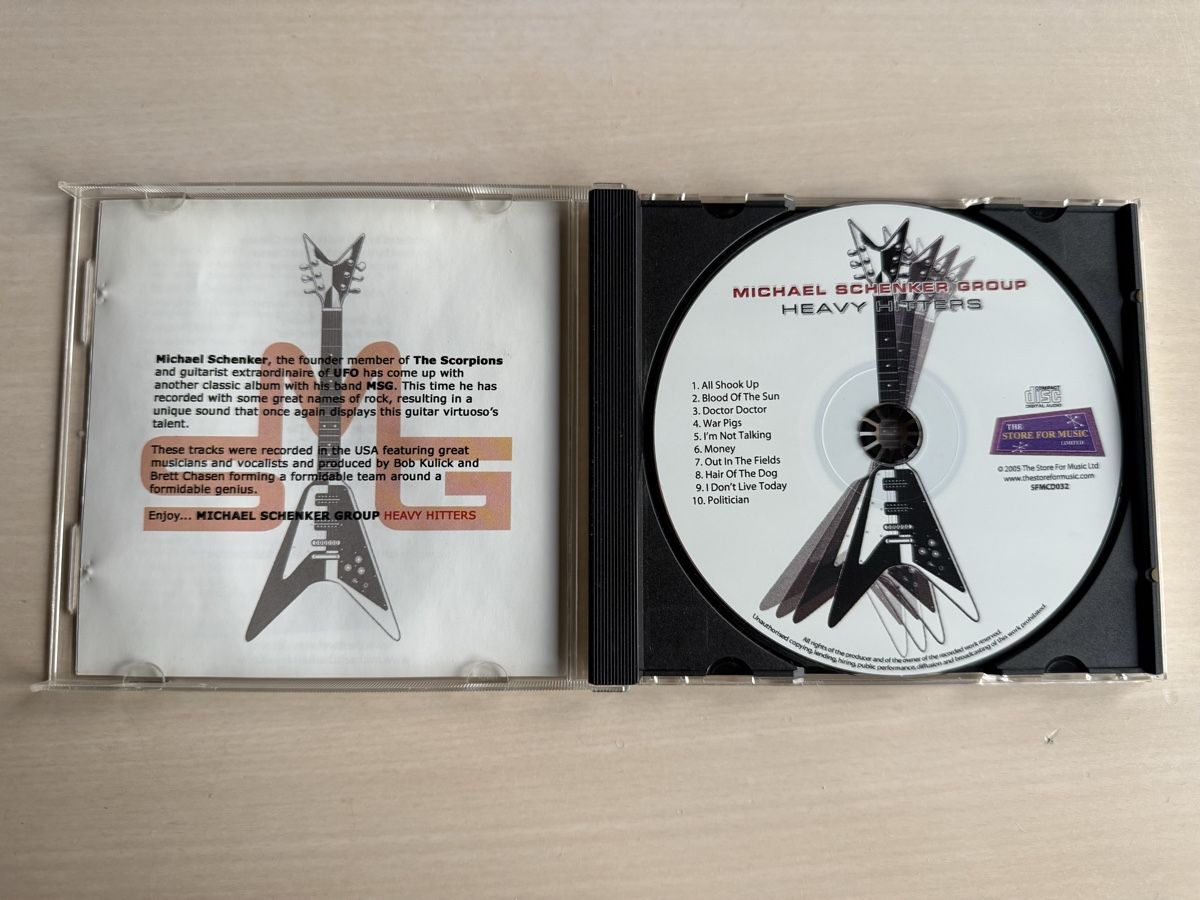 CDs: Michael Schenker Group Heavy Hitters CD  – D'occasion à Oberried Brienz par Chyara 2