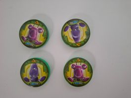 Sammel Magnete Alien 4 Stück neu