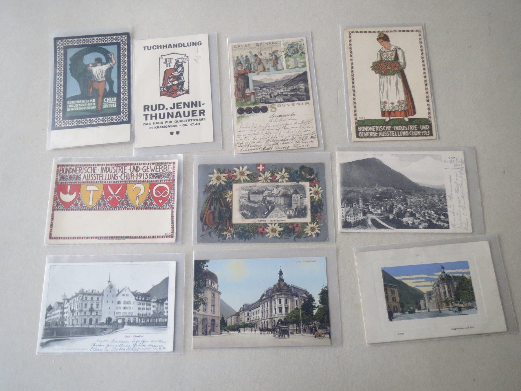 Cartoline postali: Chur - 430 alte Ansichtskarten – Usato da Tagelswangen venduto da Miski 2