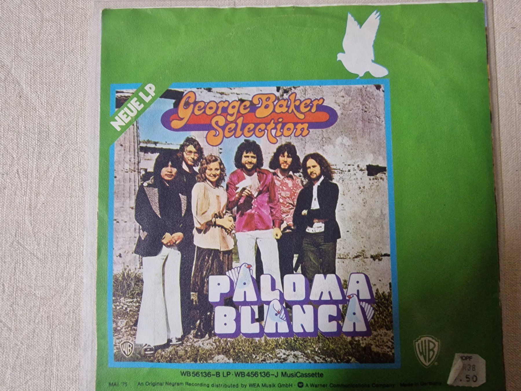 Schallplatten: George Baker Selection Single – Paloma Blanca – Gebraucht aus Root von atelier22 1