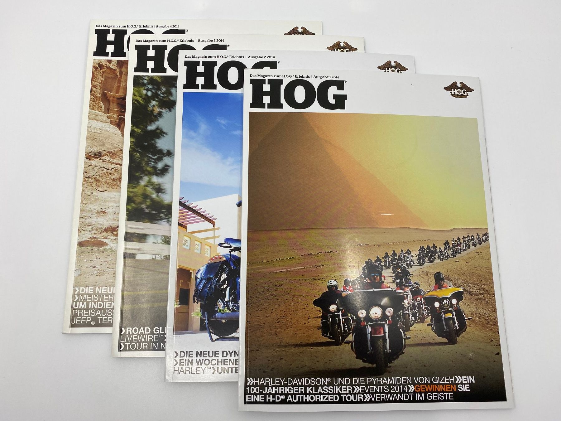 Riviste & Magazine: Harley Owners Group HOG Magazine 2014 – Usato da Langwiesen venduto da Restposten-24