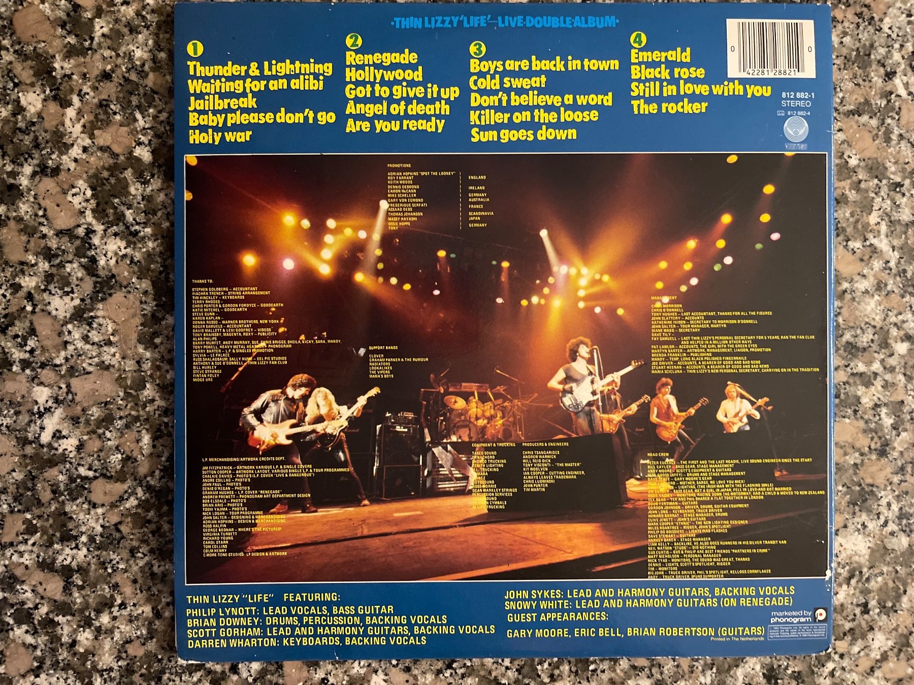 Dischi in vinile: S37/Thin Lizzy - Live – Usato da Frutigen venduto da Philippe_jsp 1