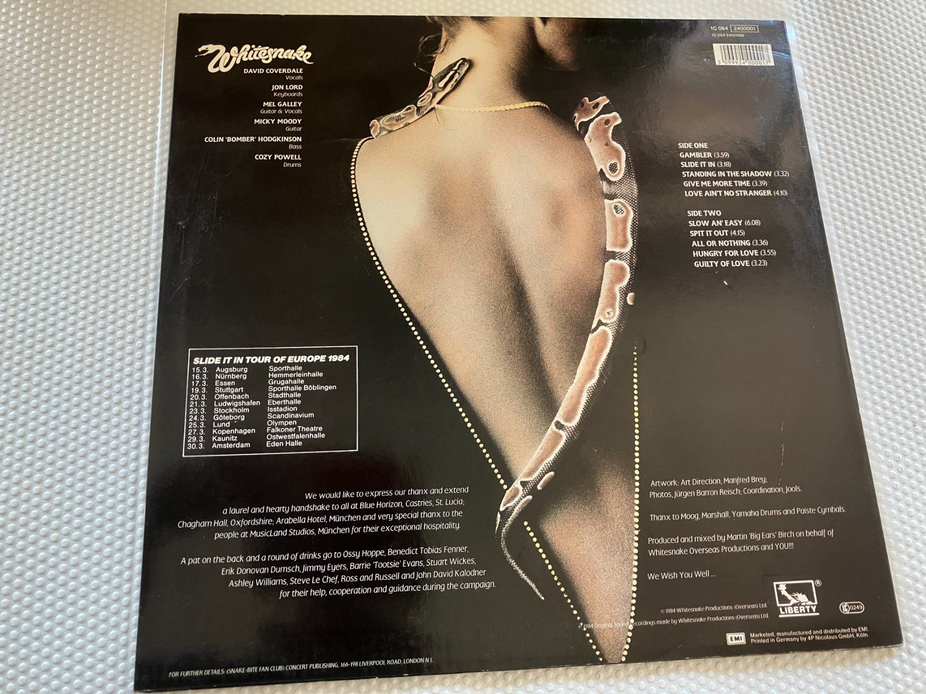 Dischi in vinile: Whitesnake – Usato da Aarwangen venduto da Jukebox3 2