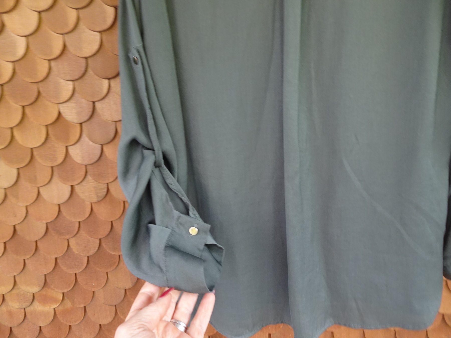 Zara Camicette: Graue Bluse von Zara Gr. S - 2407125 – Difettoso da Küssnacht am Rigi venduto da Good4Deckeli 2