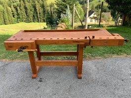 Hobelbank Werkbank Antik