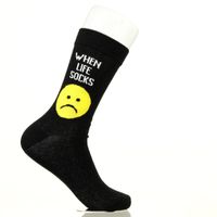 BUNTE DESIGN SOCKEN-When Life Socks (Big 41-46)
