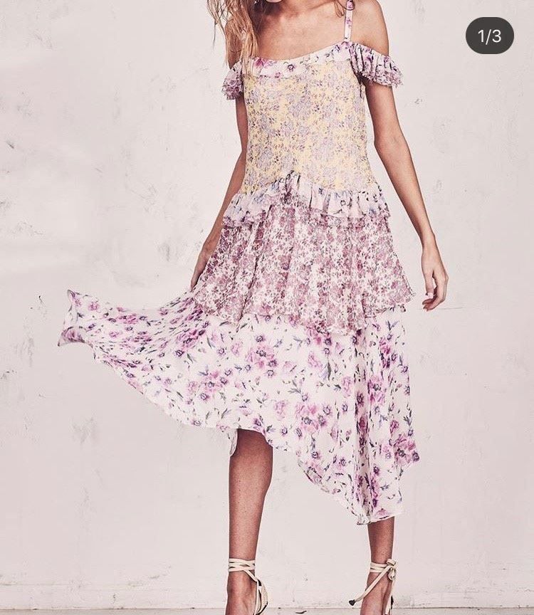 Vestiti: Silk multi colour dress – Nuovo e nell'imballaggio originale da Dallenwil venduto da ZD2019 3