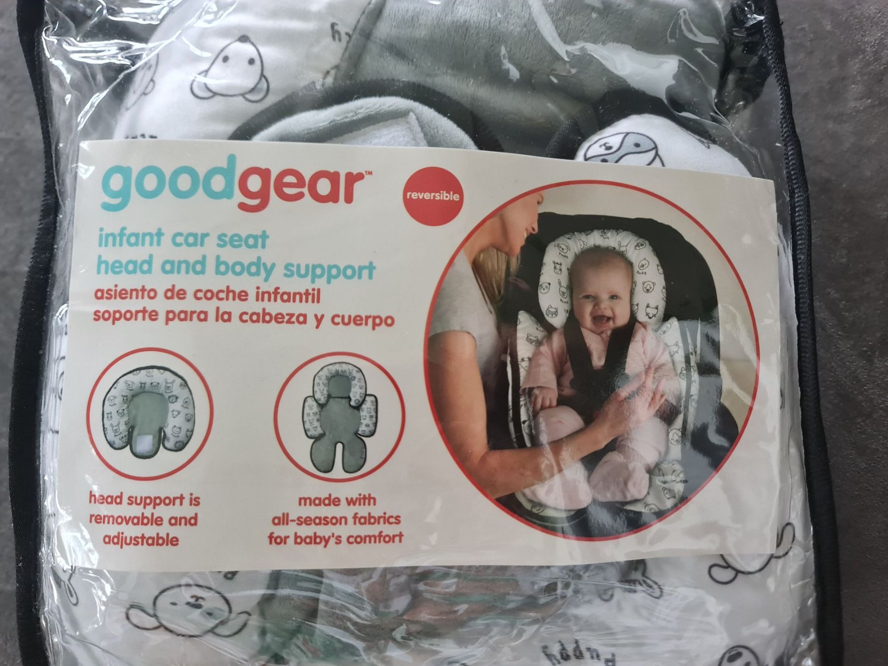 Kissen: Baby Seat Insert Head Support Cushion Padded Soft Animal – Neu (gemäss Beschreibung) aus Noflen BE von vco_hnn7