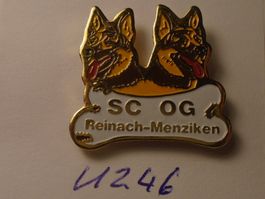 1 Schäferhund SC OG Reinach-Menziken Pin (U246)