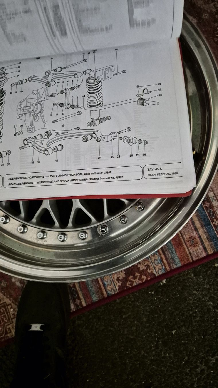 Ferrari Sonstiges Fahrzeugzubehör: Mode d'instructions moteur Ferrari Testarossa – Gebraucht aus Chexbres von Sciroccoelho 4
